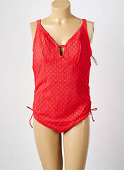 Maillot de bain 1 pièce orange ELOMI pour femme seconde vue