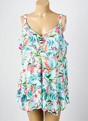 Top de bain vert ELOMI pour femme