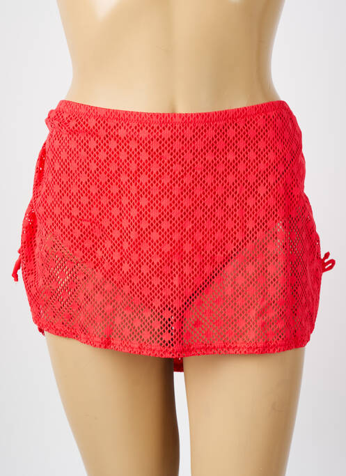 Bas de maillot de bain stretch culotte rouge ELOMI femme