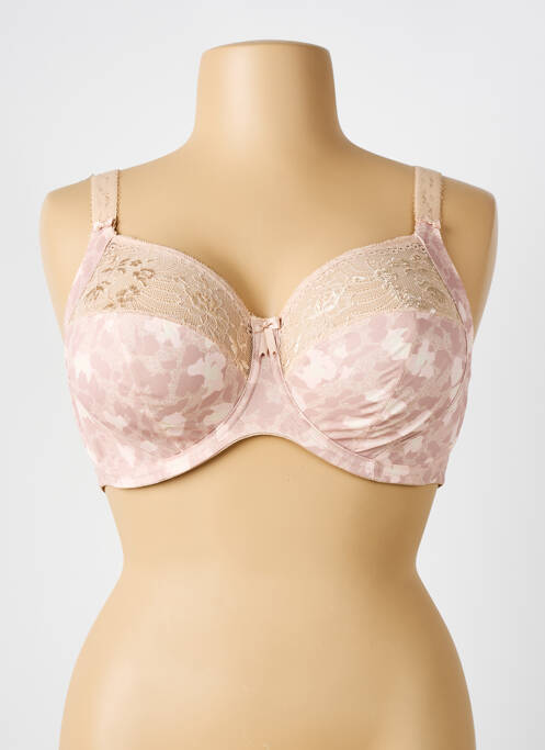 Soutien-gorge légère et transparente haut soutien-gorge emboitant chair ELOMI femme