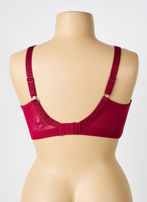 Soutien-gorge sans armature haut soutien-gorge emboitant rouge ELOMI femme