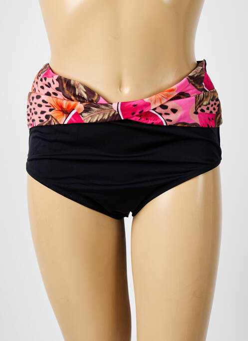 Bas de maillot de bain noir ELOMI pour femme