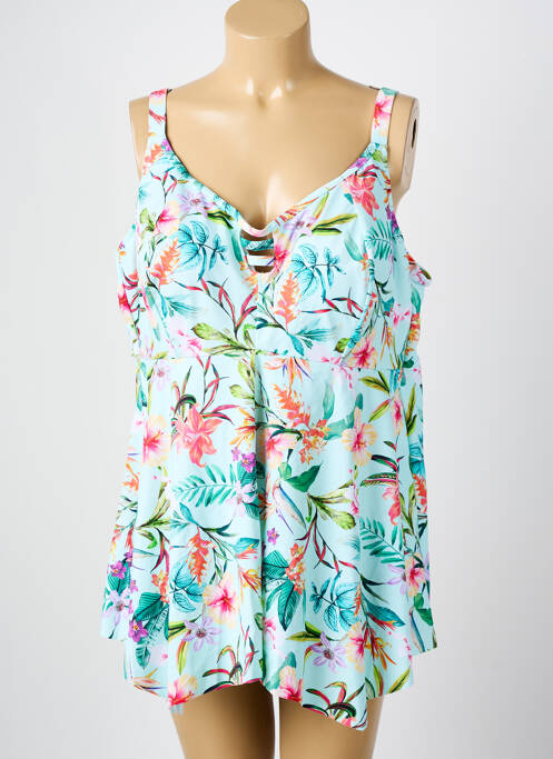 Top de bain vert ELOMI pour femme