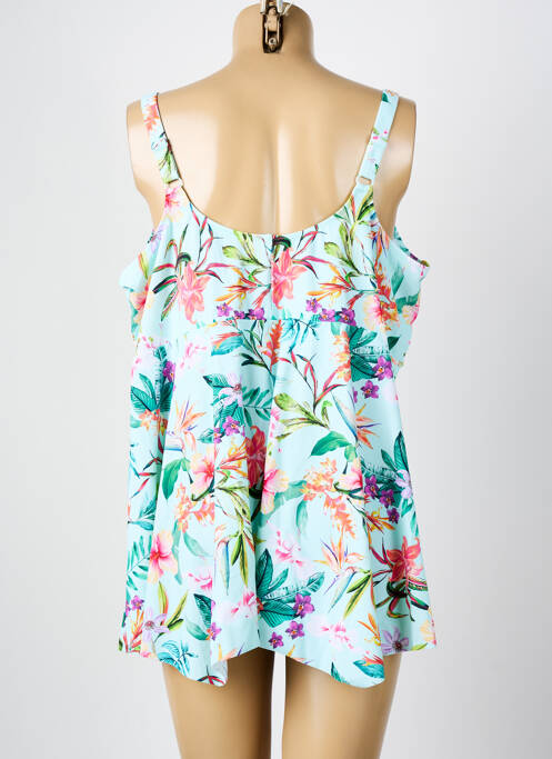 Top de bain vert ELOMI femme