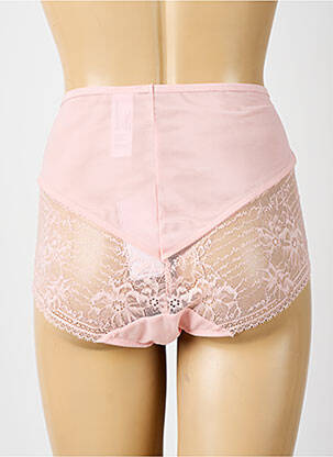 Culotte haute légère et transparente rose ELOMI femme