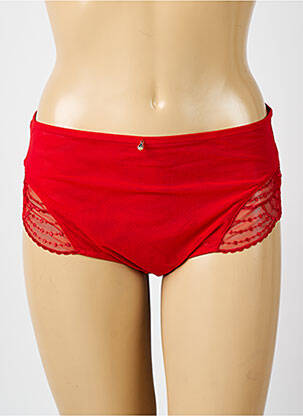 Culotte stretch rouge ELOMI femme