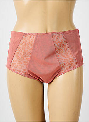 Culotte effet matière satinée rose ELOMI femme