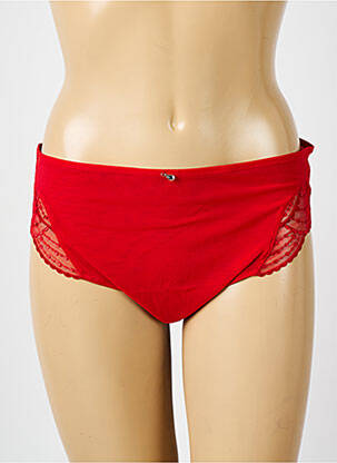 Culotte stretch rouge ELOMI femme