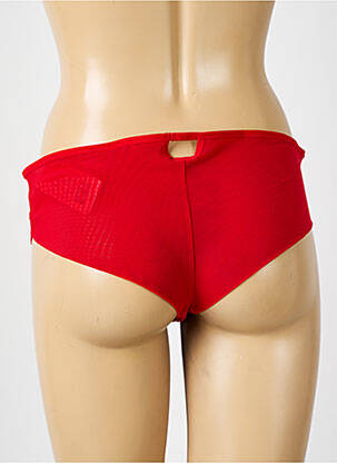 Culotte stretch rouge ELOMI femme