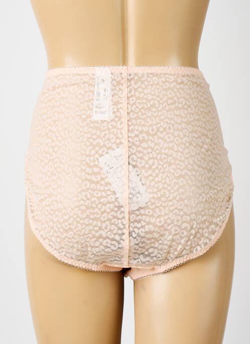 Culotte haute tissage satiné rose ELOMI femme