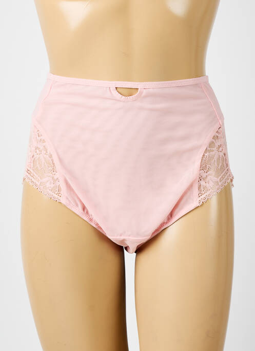 Culotte haute légère et transparente rose ELOMI femme