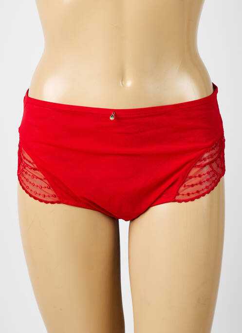 Culotte stretch rouge ELOMI femme