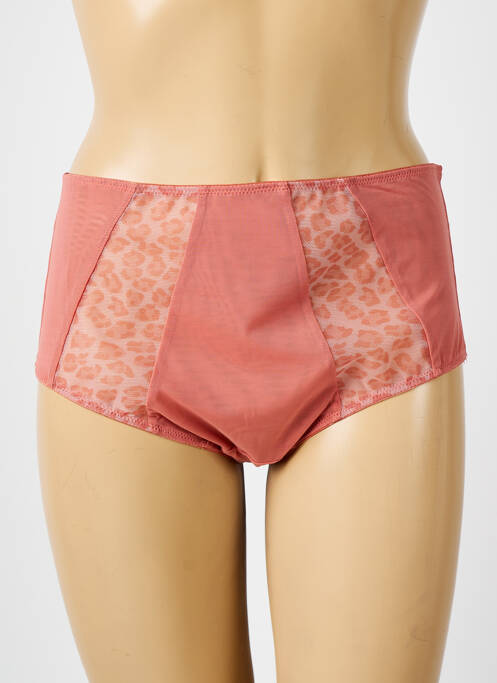 Culotte effet matière satinée rose ELOMI femme