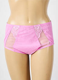 Culotte haute broderie rose ELOMI femme
