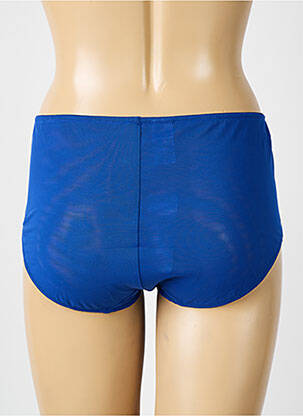 Culotte haute broderie bleu ELOMI femme