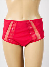 Culotte stretch rouge ELOMI femme