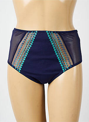 Culotte tissage tulle bleu ELOMI femme