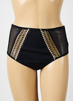 Culotte tissage tulle noir ELOMI femme