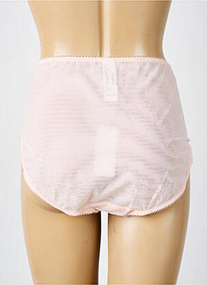 Culotte haute broderie rose ELOMI femme