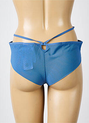 Culotte haute stretch bleu ELOMI femme