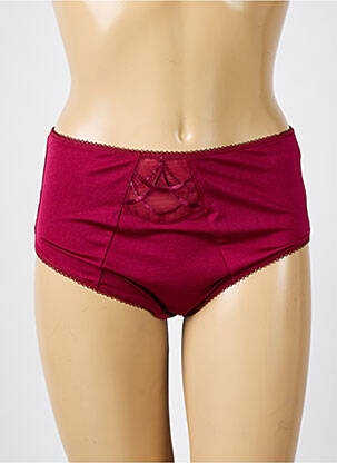 Culotte haute rouge ELOMI pour femme