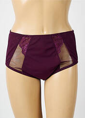 Culotte haute violet fonce ELOMI pour femme seconde vue