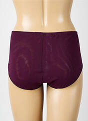 Culotte haute violet fonce ELOMI pour femme seconde vue