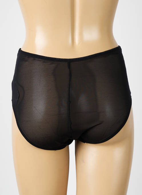 Culotte tissage tulle noir ELOMI femme