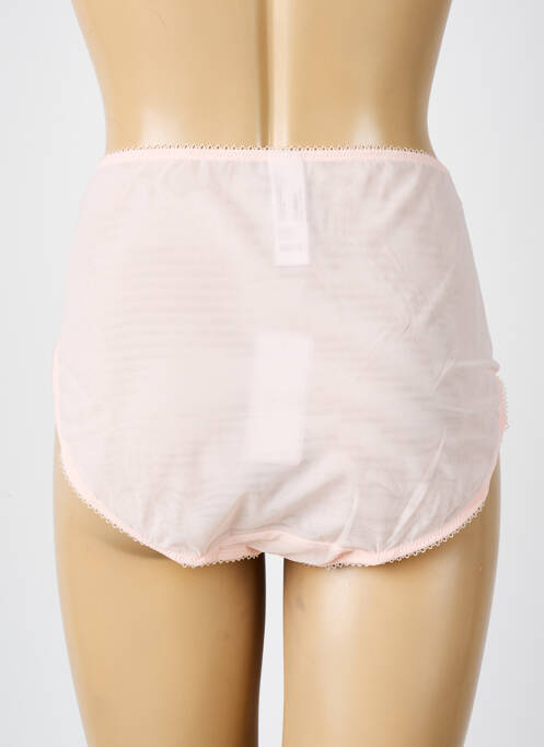 Culotte haute broderie rose ELOMI femme