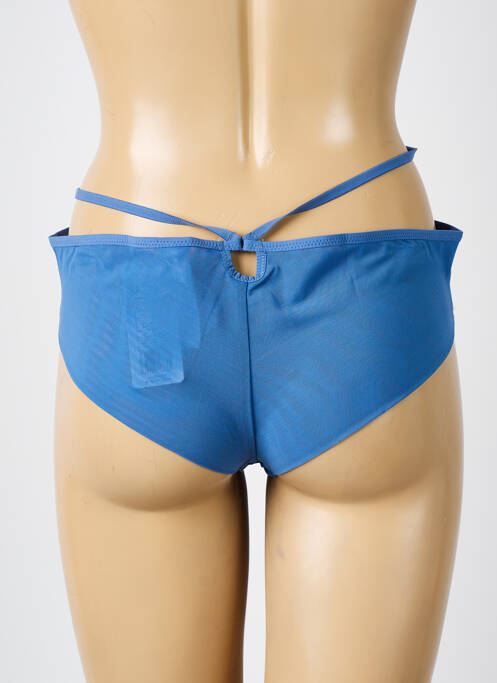 Culotte haute stretch bleu ELOMI femme