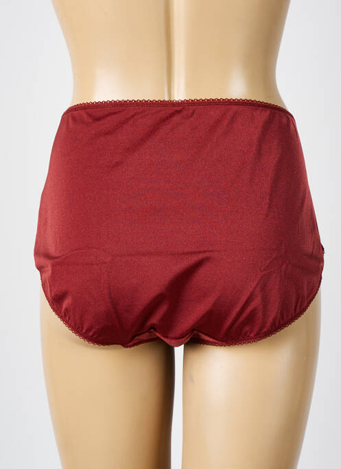 Culotte haute marron ELOMI femme