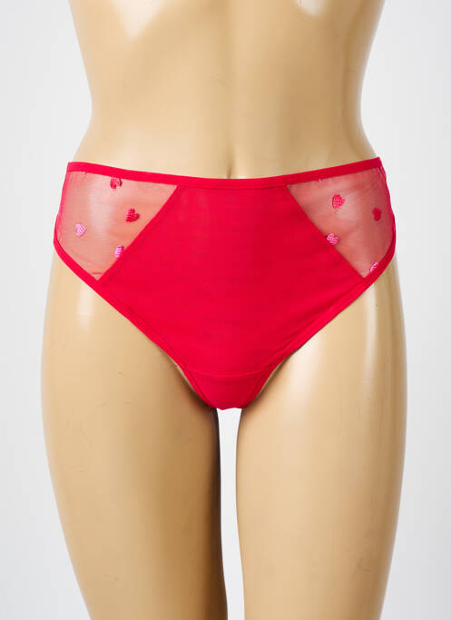 String rouge ELOMI pour femme