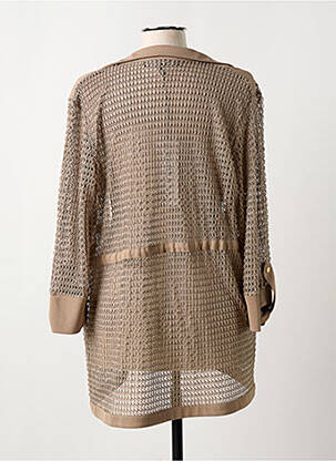 Veste casual col chemisier beige ANANKE femme