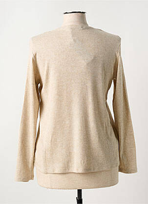 Twin-set coupe fluide beige CHATELET femme