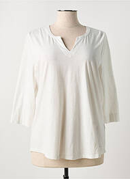 Blouse manches 3/4 manches 3/4 blanc OLSEN femme