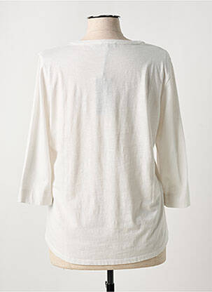 Blouse manches 3/4 manches 3/4 blanc OLSEN femme