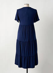 Robe longue bleu MARBLE pour femme seconde vue