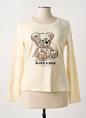 Top beige ANANKE pour femme