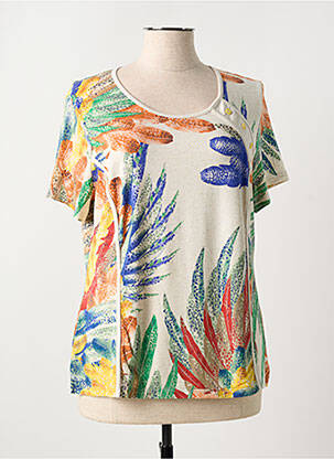 Top bleu GUY DUBOUIS pour femme