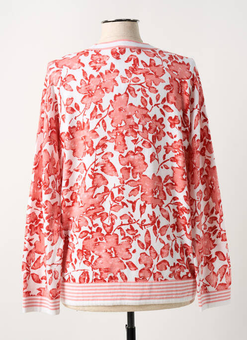 Gilet manches longues rouge OLSEN pour femme