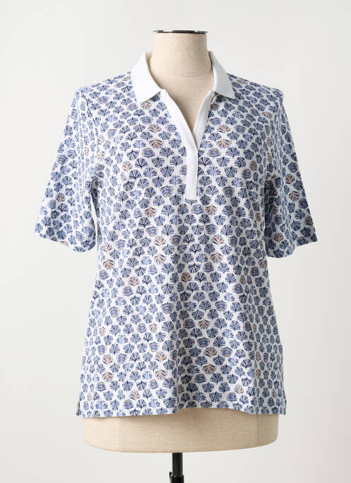 Polo bleu OLSEN pour femme