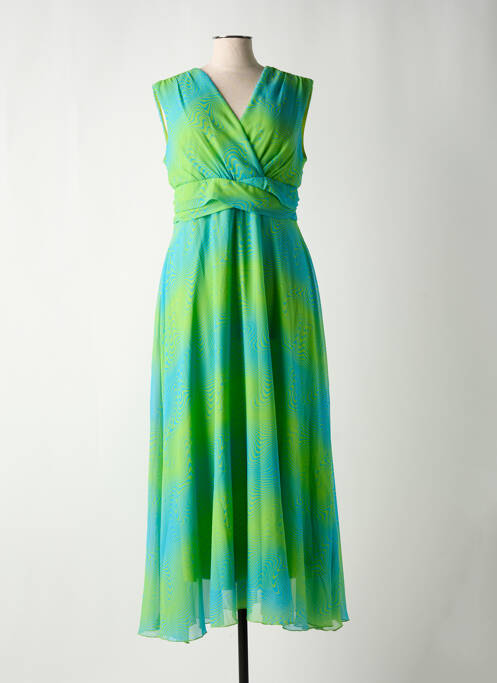 Robe longue vert GREGORY PAT pour femme