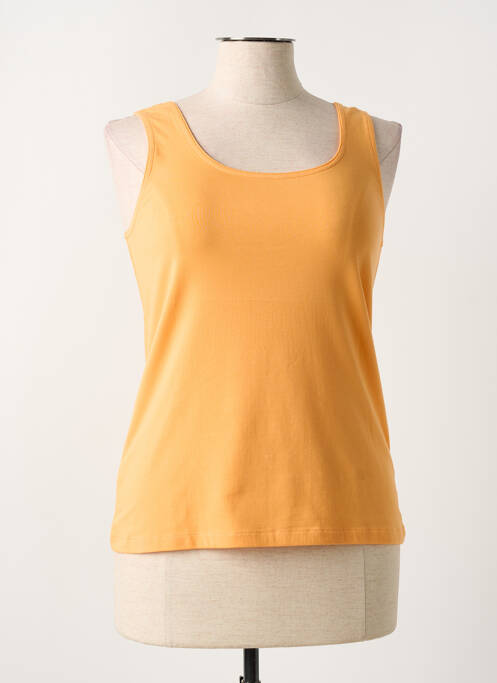 Top orange GUITARE pour femme
