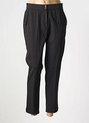 Pantalon 7/8 stretch taille normale noir MERI & ESCA femme