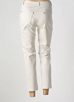 Pantalon 7/8 stretch taille normale beige MERI & ESCA femme
