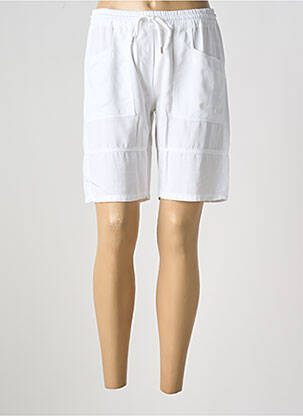 Bermuda taille élastique taille normale blanc GUITARE femme