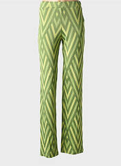 Pantalon flare vert PAZ TORRAS pour femme seconde vue