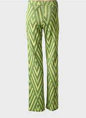 Pantalon flare vert PAZ TORRAS pour femme seconde vue
