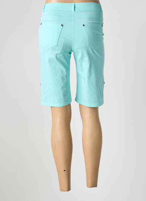 Bermuda bleu GUY DUBOUIS pour femme