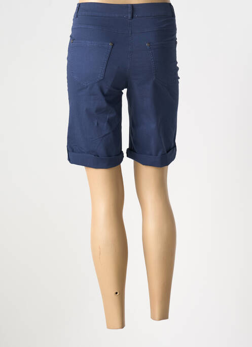 Bermuda bleu fonce GUY DUBOUIS pour femme